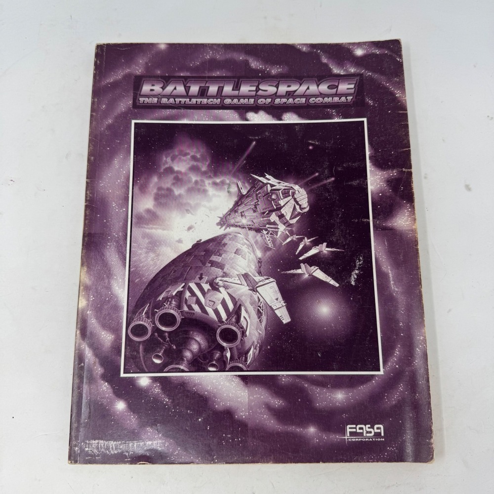 Battlespace Rulebook FASA‎ 1701 BattleTech Game of Space Combat Vintage Sci-Fi